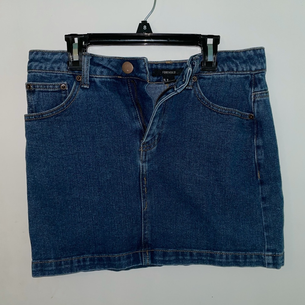 Forever 21 Jean Skirt